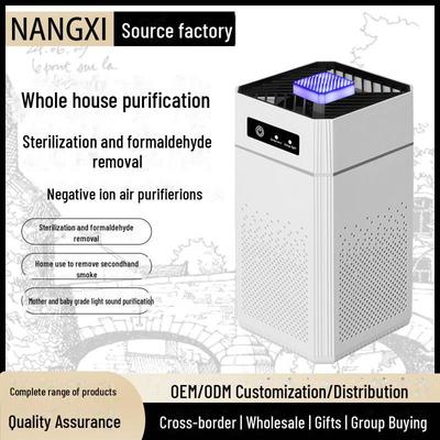 USB Portable Air Purifier: Silent, Intelligent Deodorizer with Negative Ion Sterilization & Formaldehyde Filter.