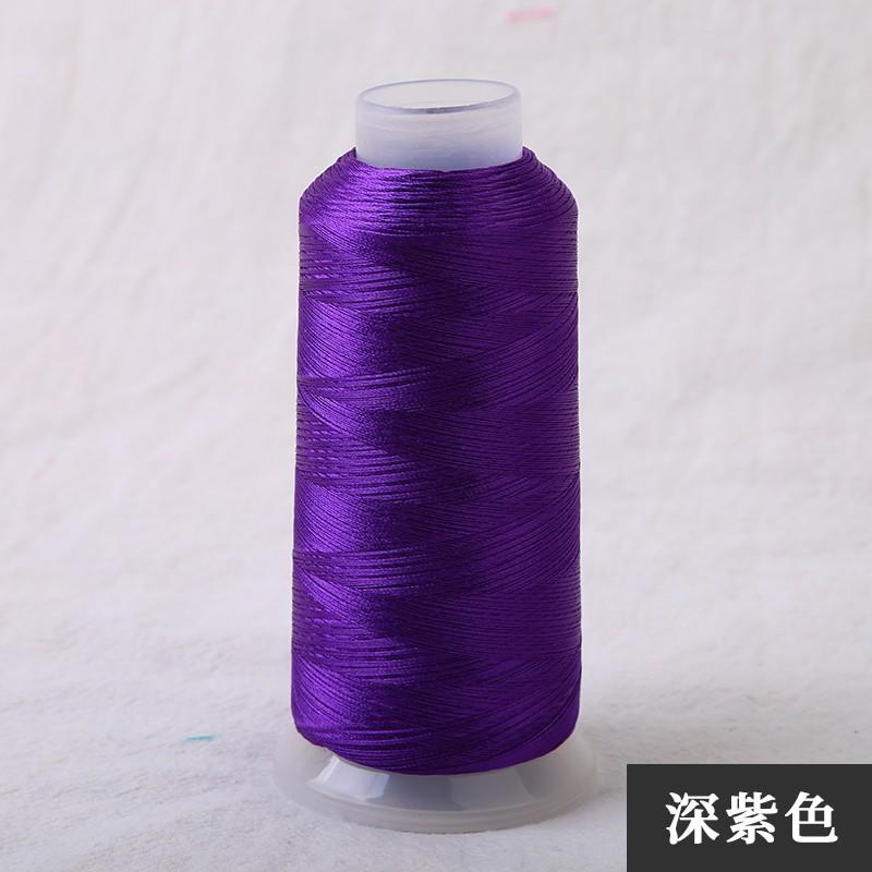 Vertical tassel thread 150D/2 strands DIY handmade spike thread Polyester embroidery thread Embroidery strand Wrap