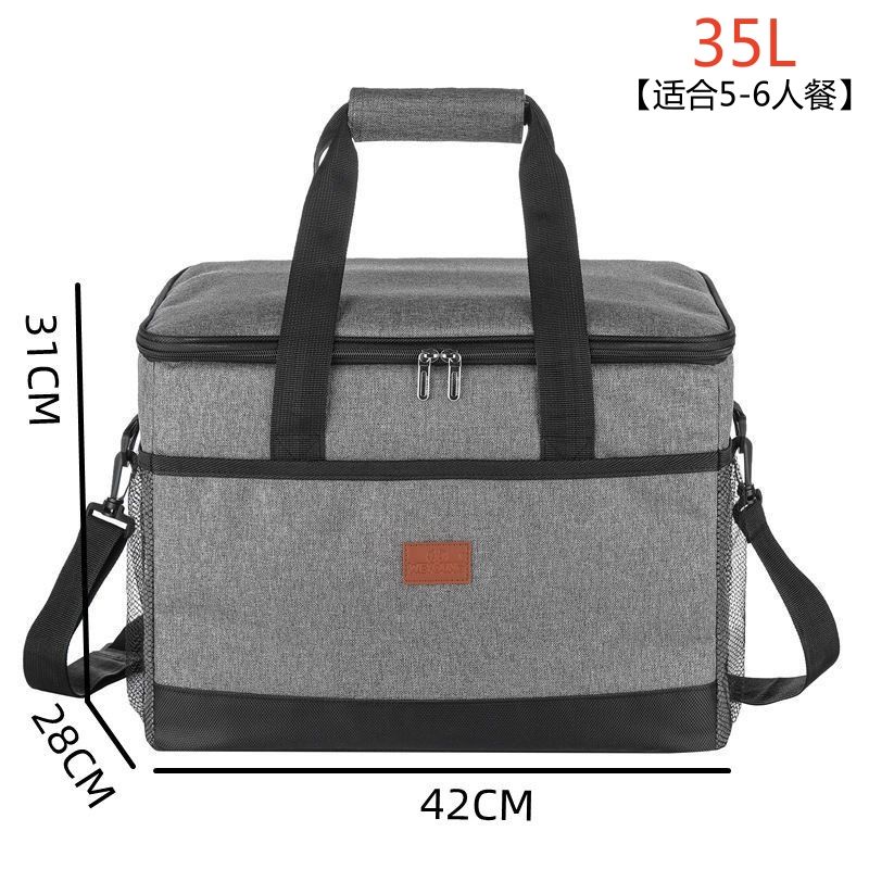 

2025 Thickened Insulated Bag Ice Bag Ice Bag Fresh Storage Bag Large Capacity Waterproof Picnic Box Outdoor Storage Bento Bag