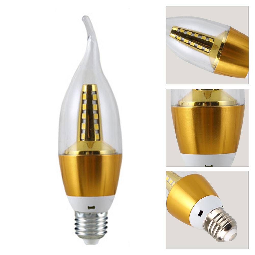5/7/9/12W 220V E14 Flame LED Chandelier Candle Light Bulb Home Ceiling