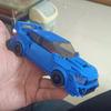 300 Stück Moc Technisches Auto Speed Blau Supercar Bausteine Modell Rennauto Bausteine Spielzeug Für Geschenke Spielzeug Stadtauto