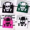 Skull Pattern Knitted Hat With Warmth For Streetwear And Halloween Winter