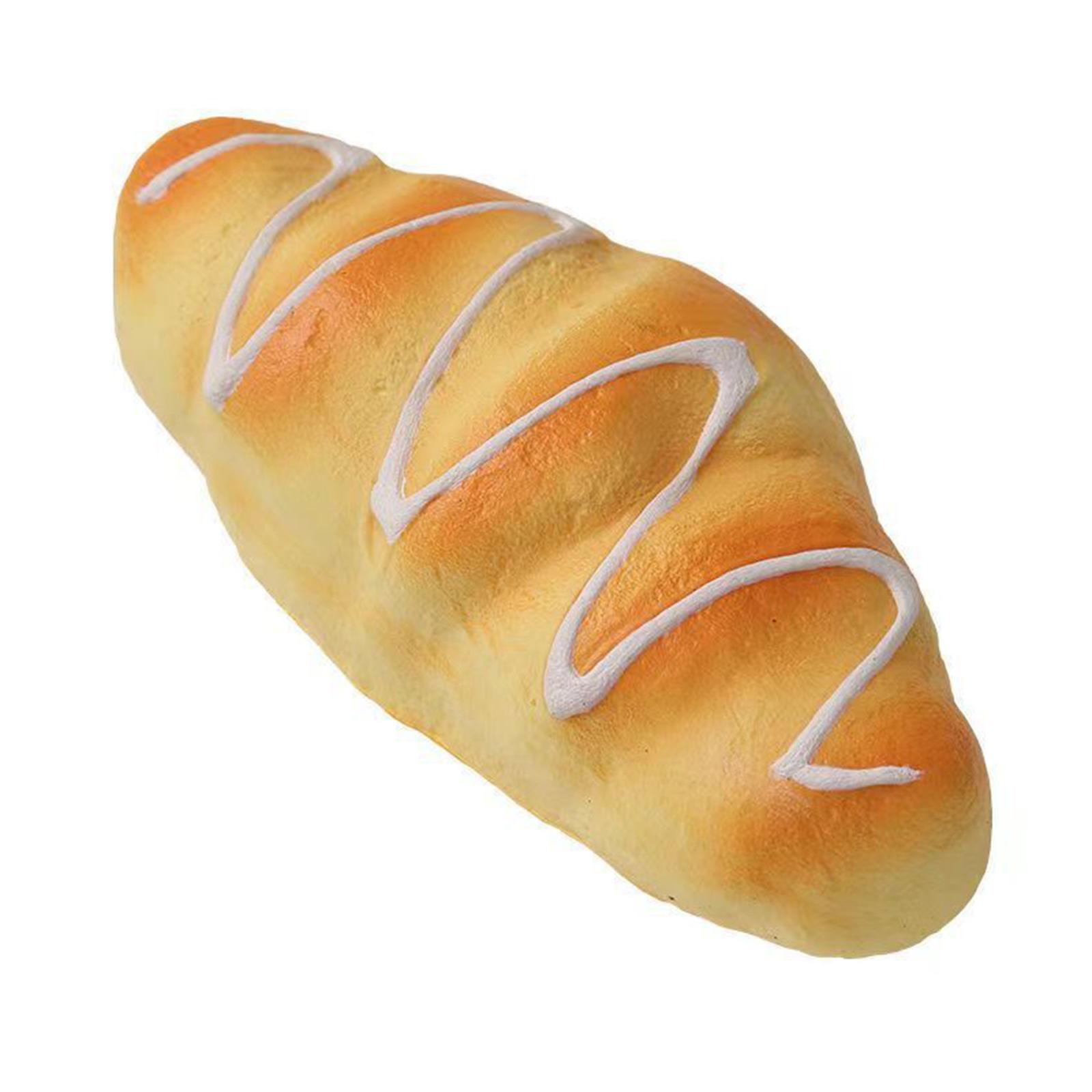 

Realistic Bread Bun Simulation Food Model Funny Bread Shape Toy for Kids & Adults Gift for Easter Holiday and Birthday