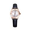 TUOTISI Girls Quartz Watch with Round Face Arabic Numerals Water-Resistant Black
