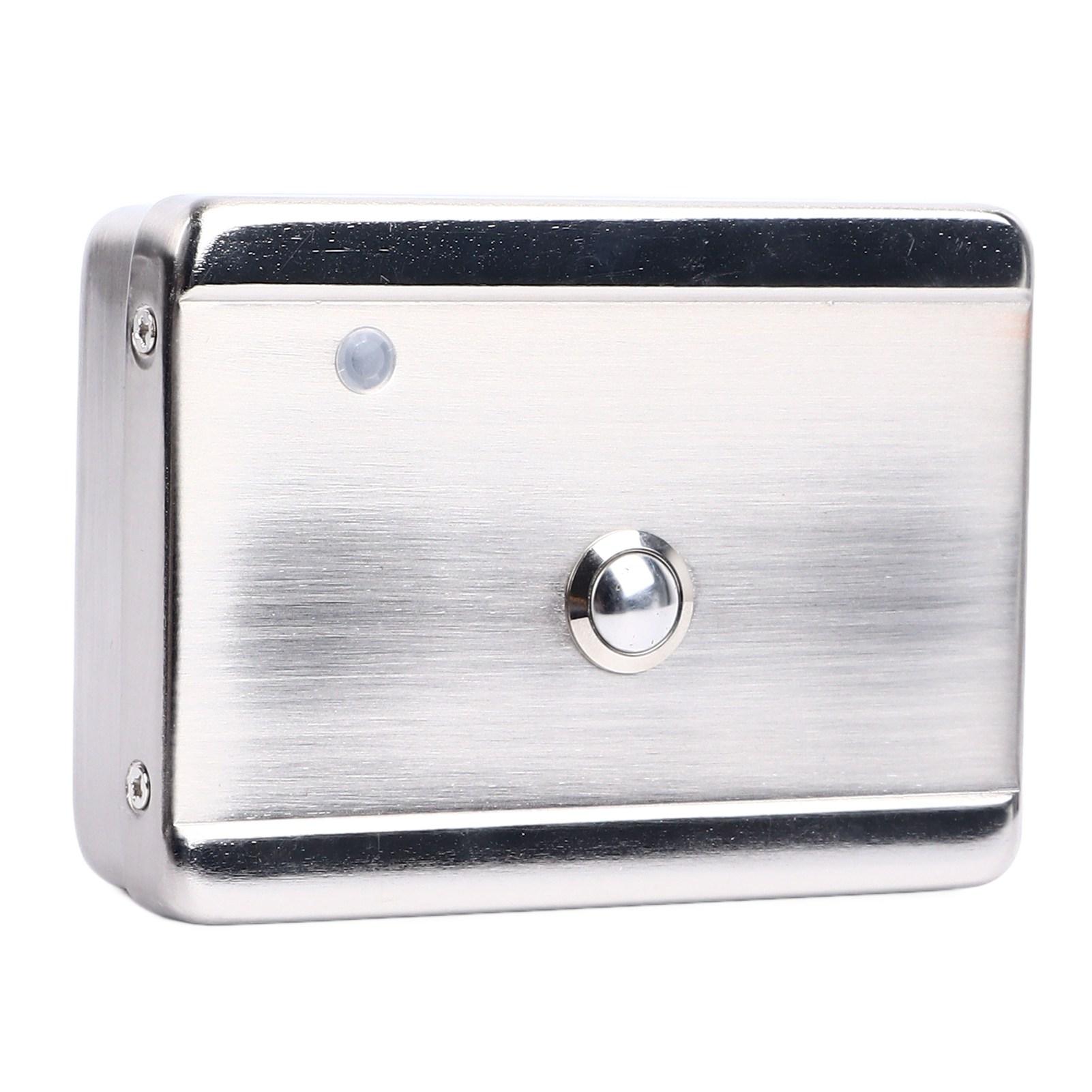 Электронный дверной замок мини-ручка 12 В разблокировка при сбое питания регулируемая задержка замок системы контроля доступа