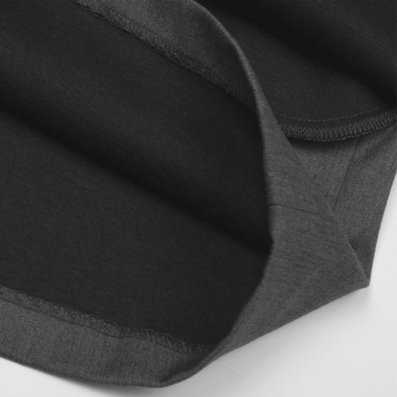 Playboo Twill Layered Skirt Pants Grey