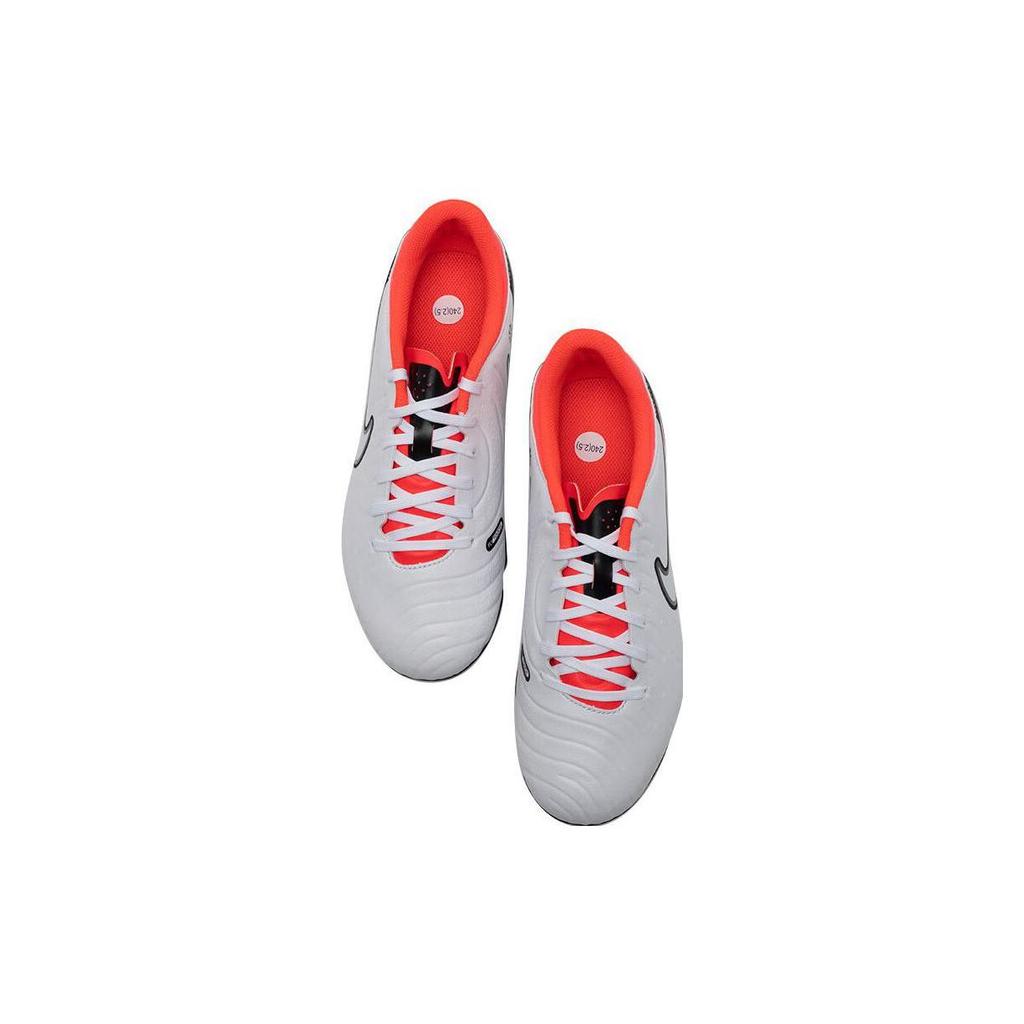 Nike Tiempo Legend 10 Academy MG GS Ready Pack Kids Sneakers White Bright-Crimson Black DV4348-100