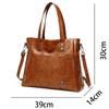 High Quality Soft Leather Large Women Tote Bags Fashion Women's Shoulder Crossbody Bag New Luxury Handbag Female Sac a Main 2025