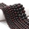 1Strand 4/6/8/10/12mm Natural Stone Bloodstone Beads Round Loose Beads For Jewelry Making DIY Crafts Bracelets Necklace Findings