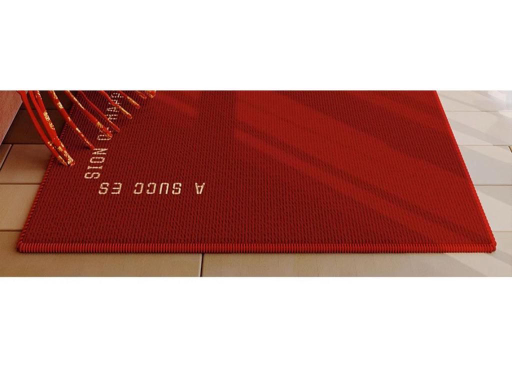 Festive Red Velvet Wedding Bedside Rug - Elegant Chinese-Inspired Bedroom Carpet for Wedding Decor