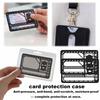 Anti-folding ID Card Protection Case Pressure Resistance Card Protective Sleeve Student