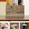 HUAXJ 'Rivers and Mountains' Ceramic Teacup Pair Gift Set