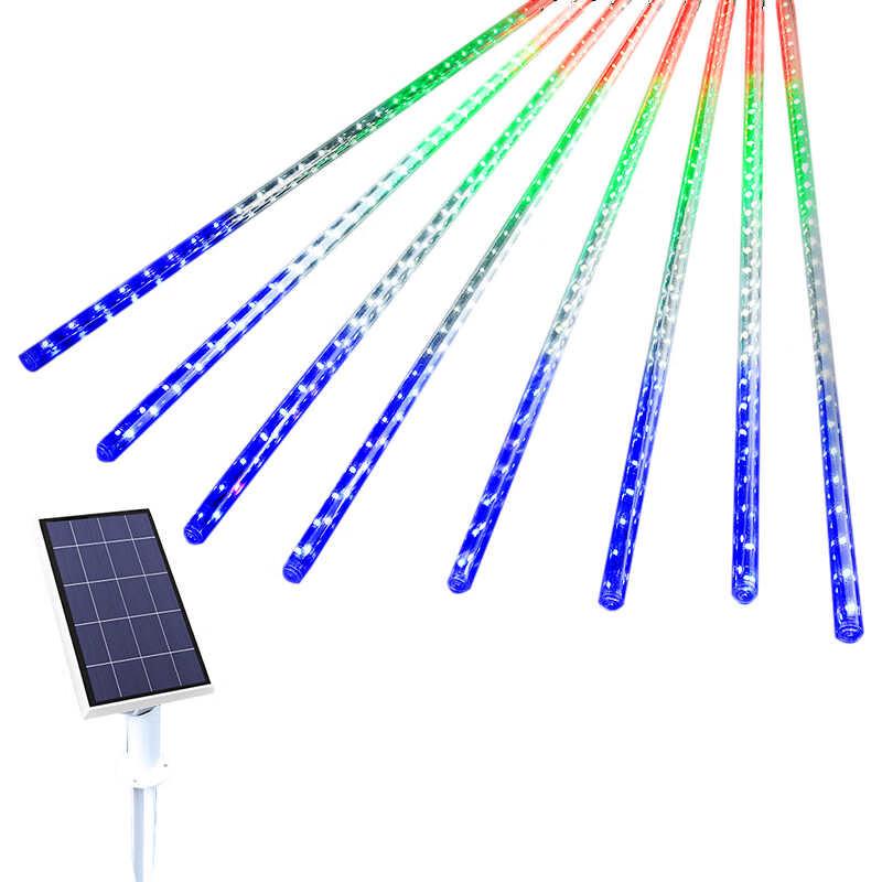 Outdoor Multi-color LED Meteor Shower Tree Light