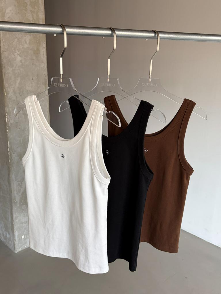 Kelidu Core Logo Sleeveless_Brown