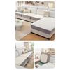 Housse de Canapé en Soie Fraîche Protection Complète Coussin de Canapé Coussin de Siège d'Été Housse de Canapé Antidérapante Pour Temps Chaud