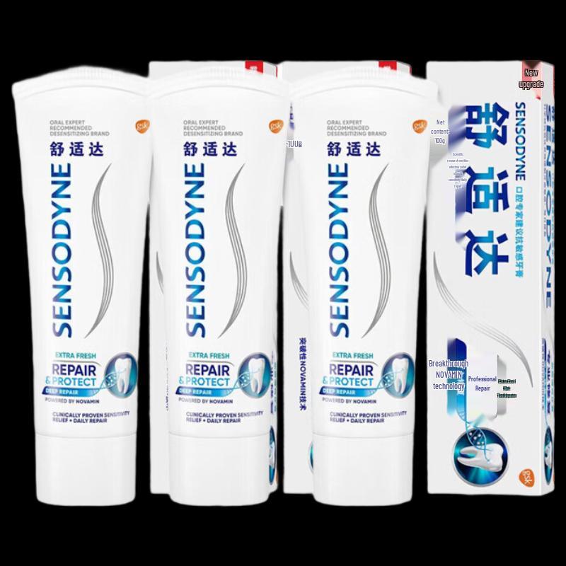 Sensodyne Professional Repair Cool Mint Whitening Toothpaste (3-Pack)