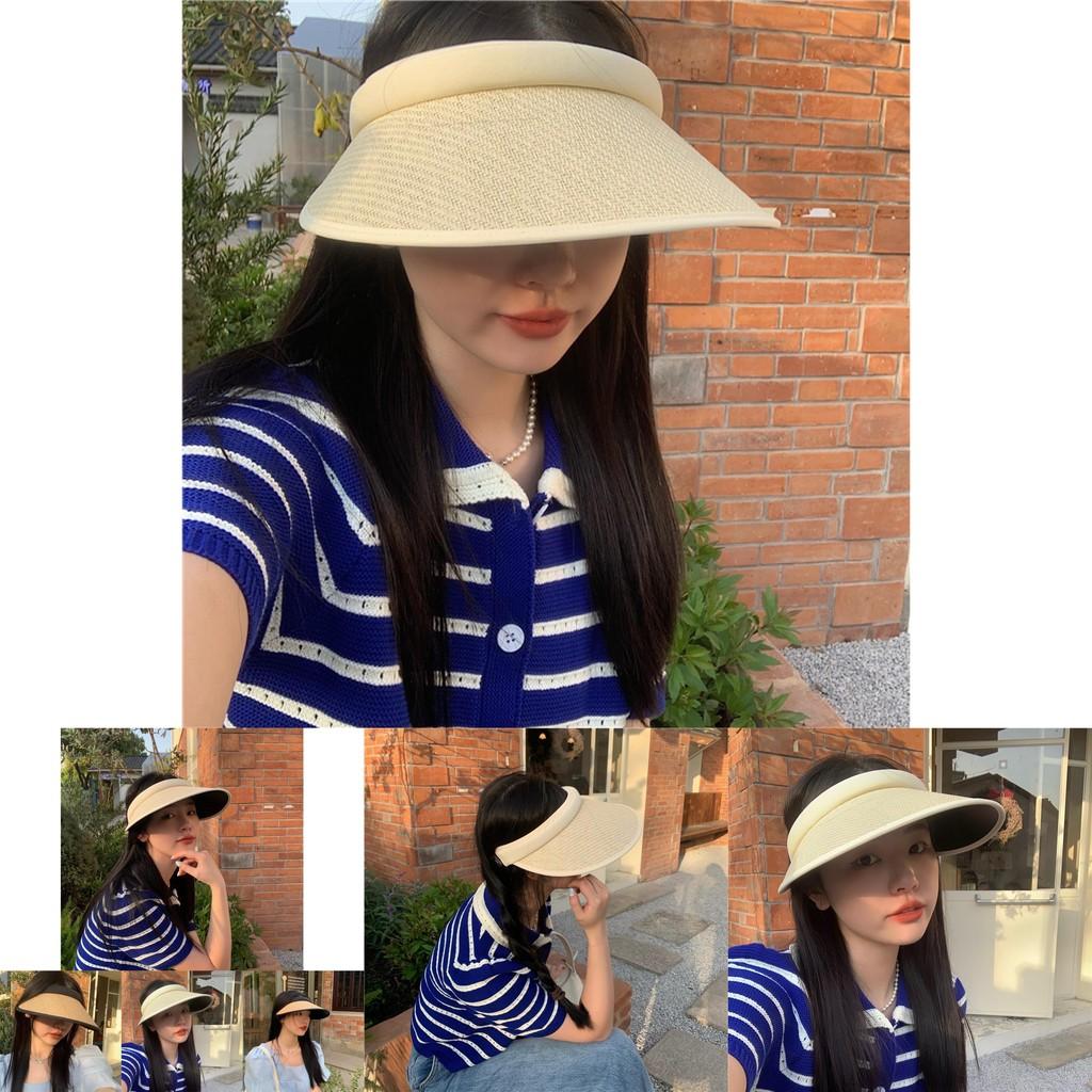 Stylish Summer Sun Hat For Women Breathable And Uv-resistant Straw Design