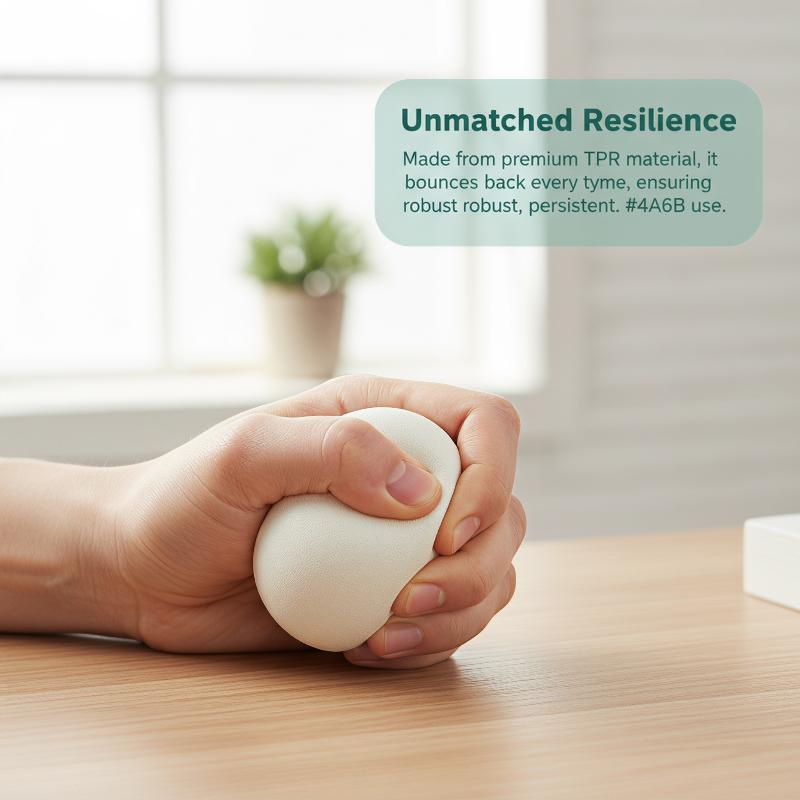 Eco-Friendly Stress Relief Ball Soft Anti-Anxiety Sensory Fidget Squeeze Toy For Adhd Kids Adults Birthday Gift Ideas