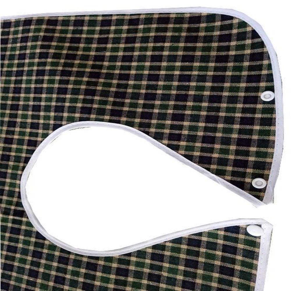 Abnehmbares Kleidungslätzchen PVC Behindertenhilfe Schürzen Kleidungsschutz Erwachsenen-Esslätzchen Zuhause