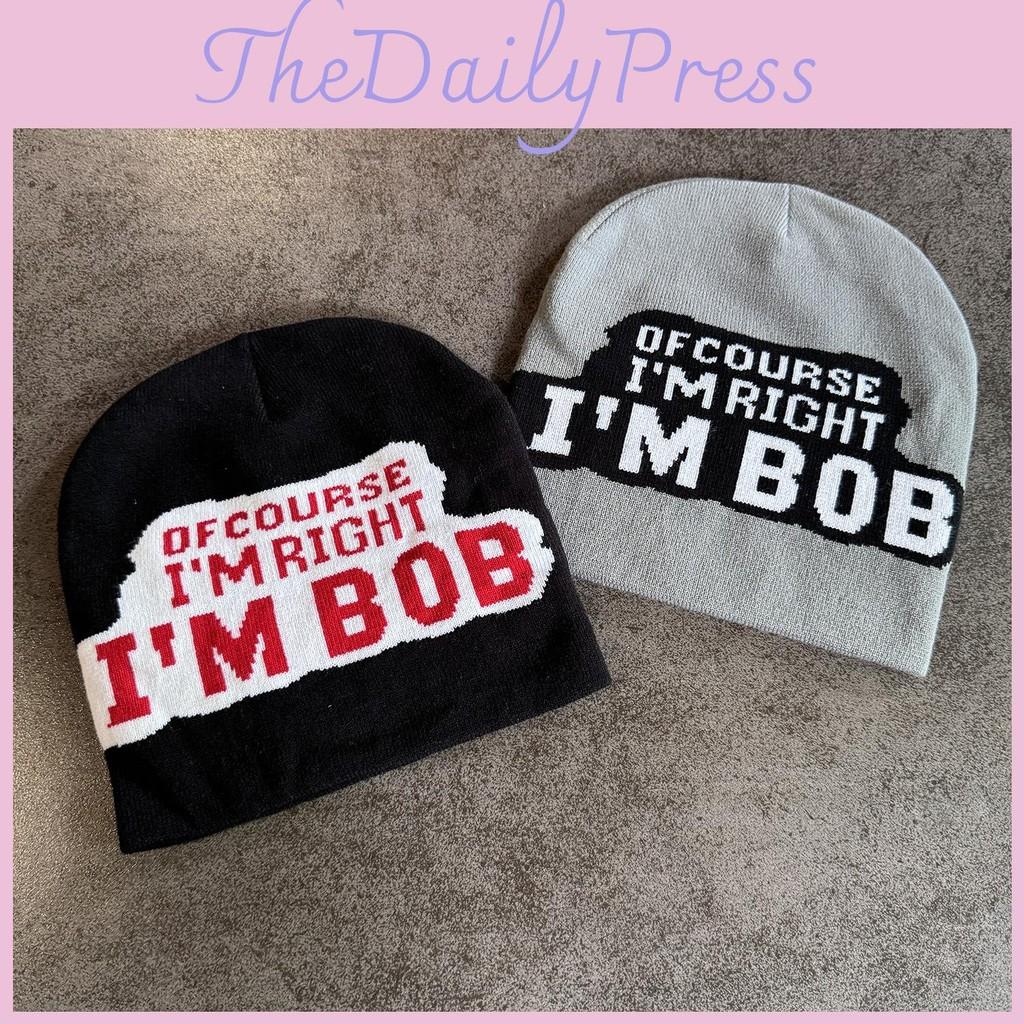 Trendy Solid Color Letter Pattern Teens Warm Casual Knitted Hat Seasons Cold