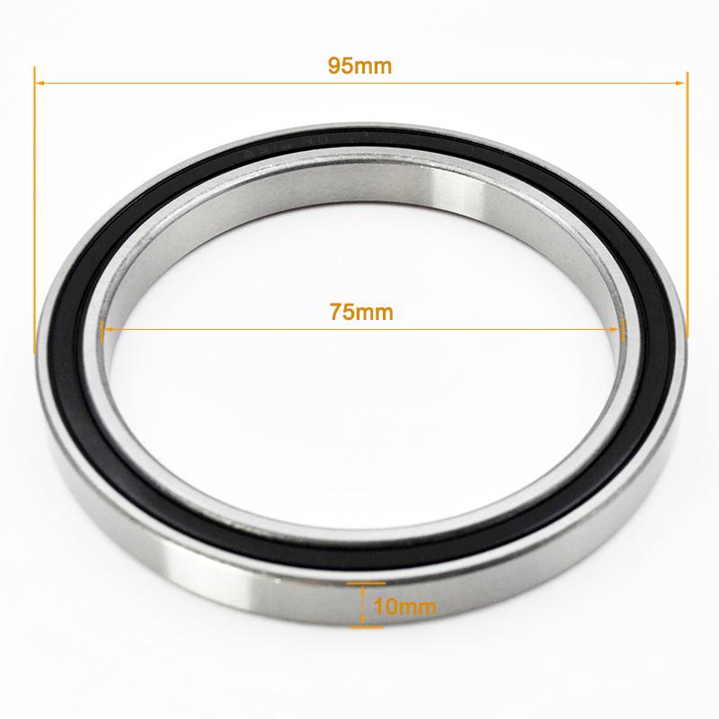 2pcs 6806 6807 6808 6809 6810 6811 6812 6813 6814 6815 6816 2RS DDU RS Bearing 6808RS Deep Groove Ball Bearings