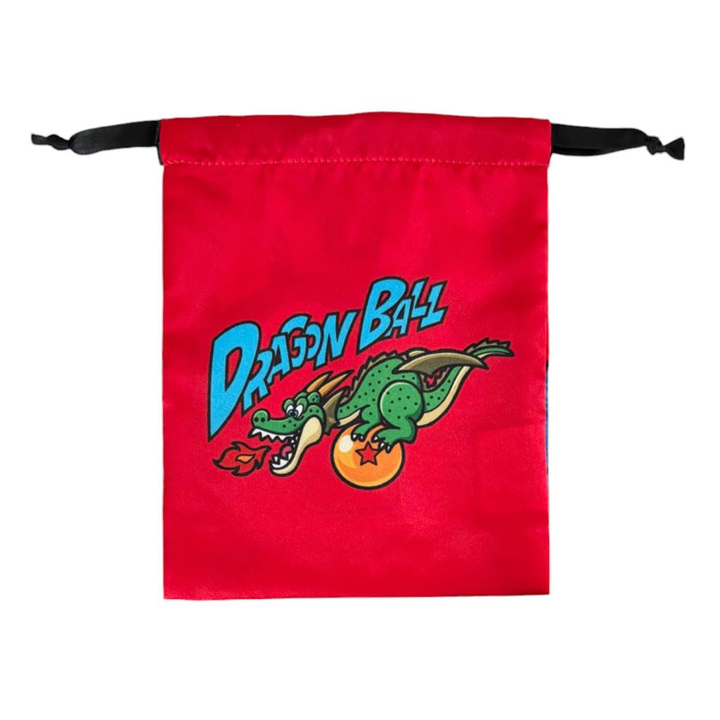 Small Planet Dragon Ball Ribbon Drawstring Bag Up Pu'er