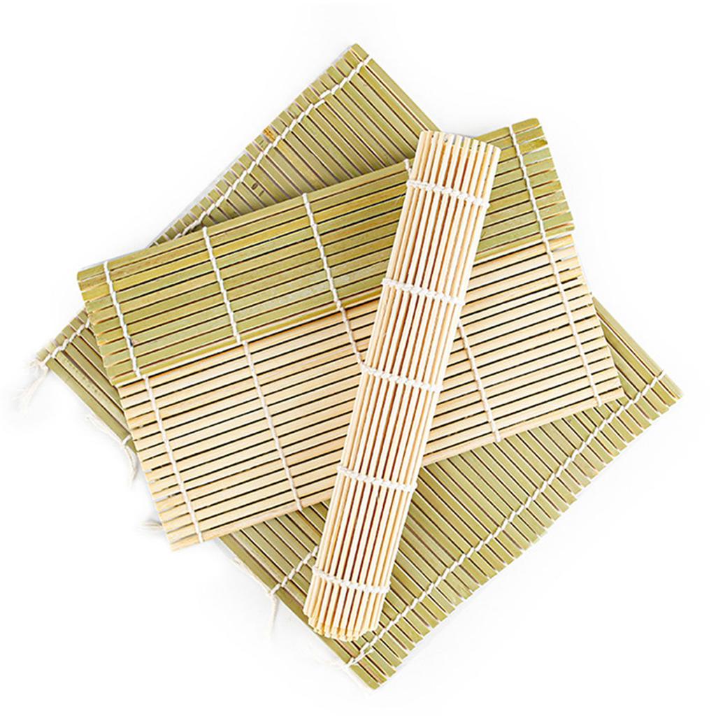 24x24cm Bambusová rolovací podložka na výrobu sushi Nástroj na výrobu sushi