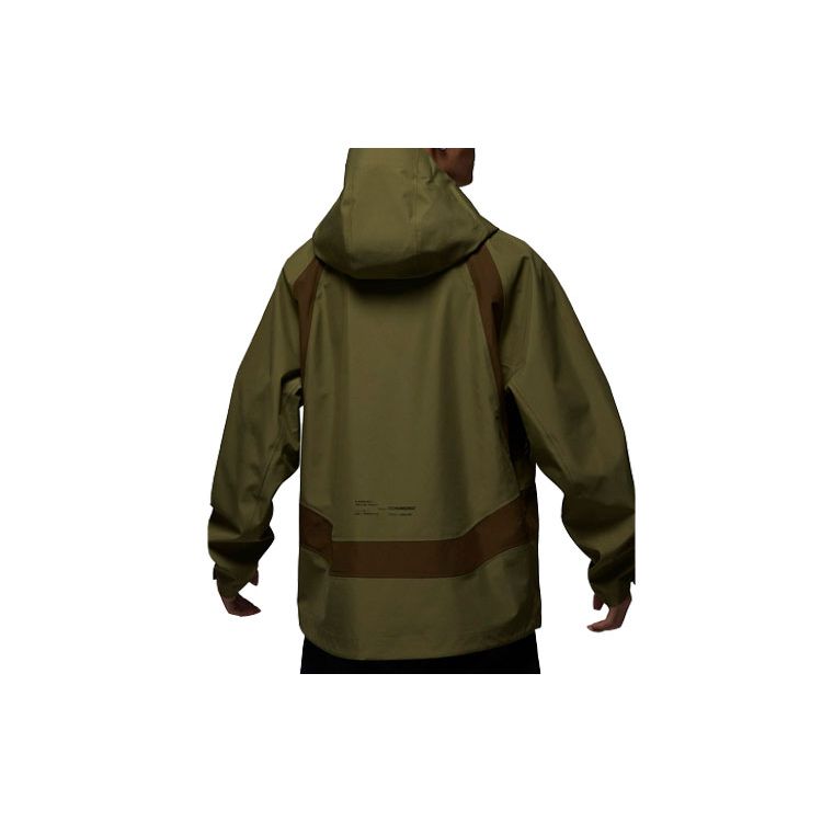 Jordan 23 Engineered Patchwork Letter Print Kapuzenjacke Herren Oberbekleidung Grün DQ8057-378