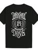 "PARKWAY DRIVE" Graphic T-shirt - Black Polyester Crew Neck Tee with Vintage Car Design