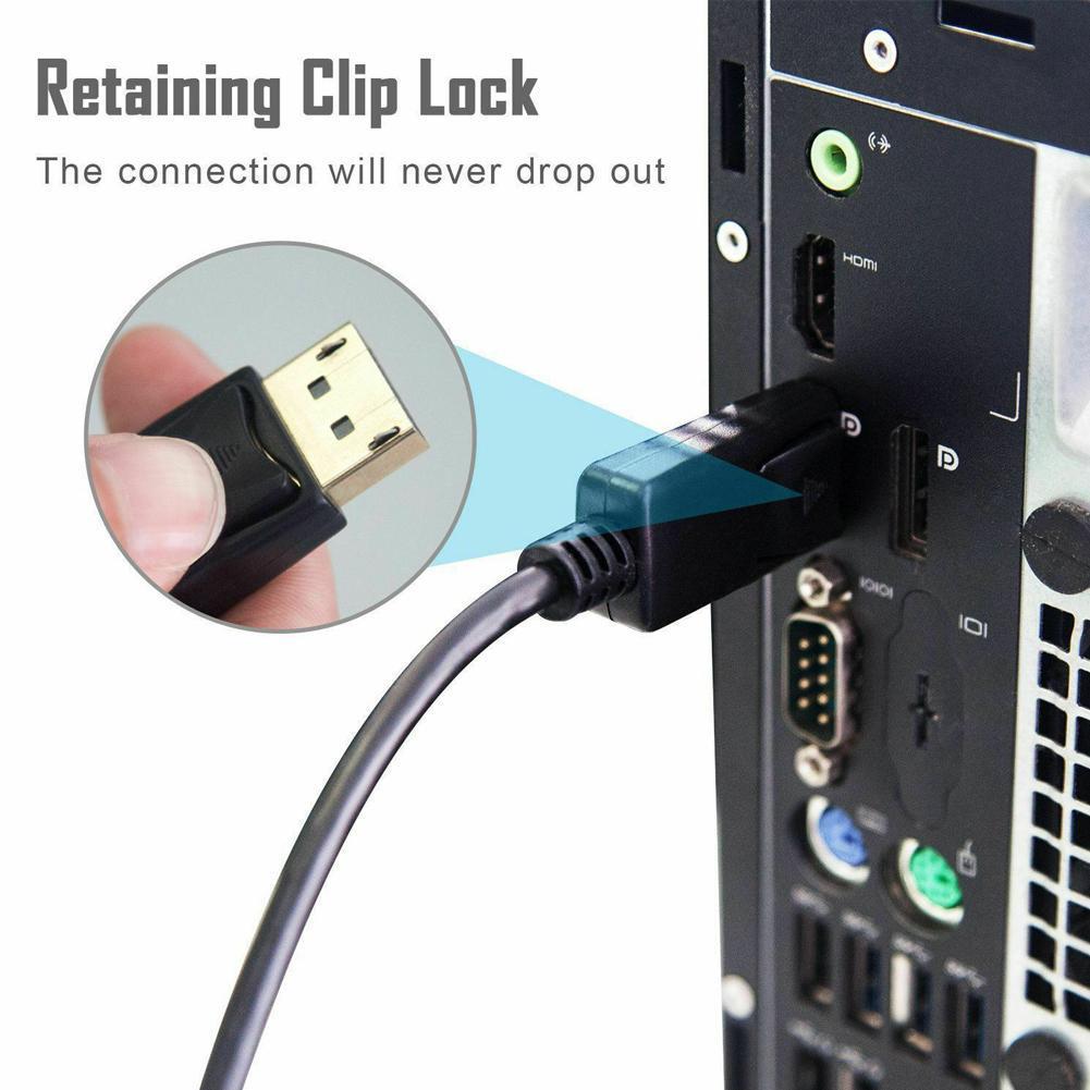 180cm/300cm HD To VGA Adapter Cable 1080p Computer Video Cable HD To VGA With Chip