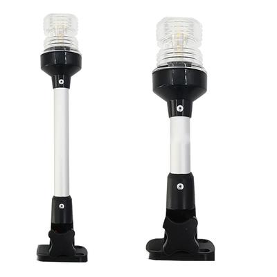 Corrosion Resistant Aluminum LED Marine Anchors Light with 180 Degree Adjustable Swing for Easy Tool Free Installation