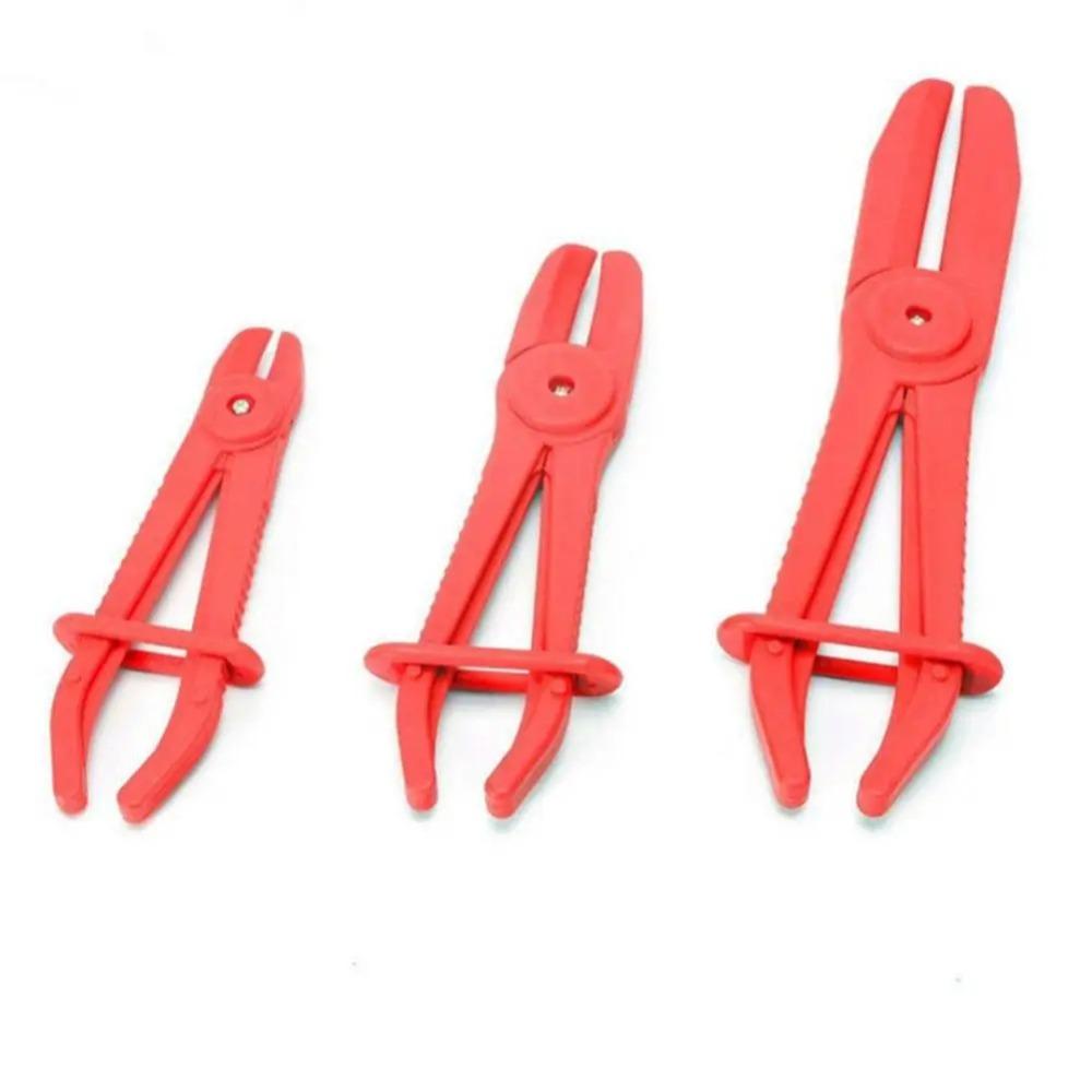 3pcs Hose Clamp Removal Hose Tube Clamp Pliers Nylon Brake Fuel Water Line Clamp Pliers  Car Repair