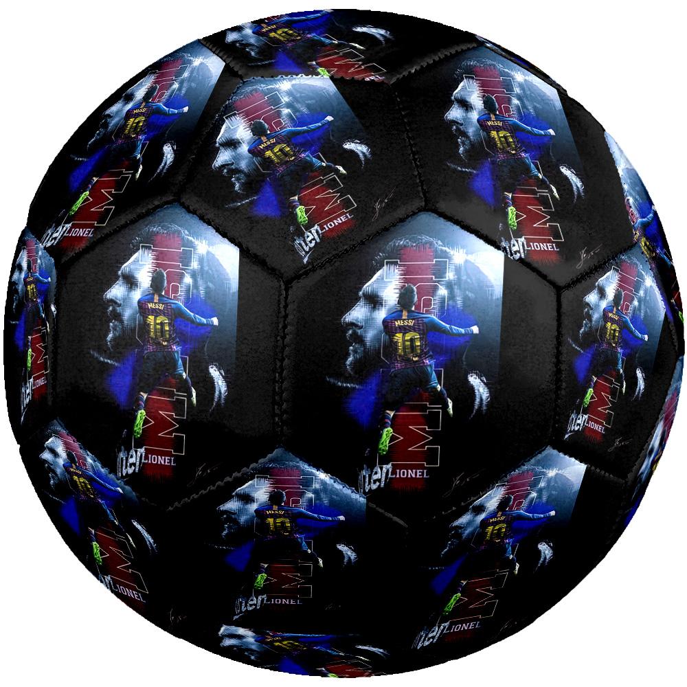 Messi Fans Size 5 Football Machinestitched Indooroutdoor Universal Football Ideal For Soccer Enthusiasts Distinctive Home Decor And Party Gift