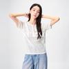 YERAD Women's Summer Shimmer Knit Short-Sleeve Cardigan