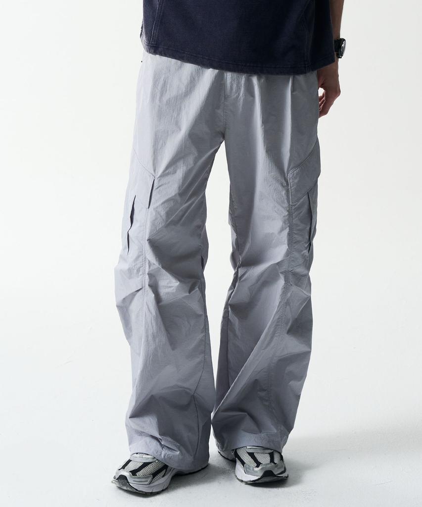 Aejyuttingkeumamaindeu Structured Cargo Wide Pants_3 Colors