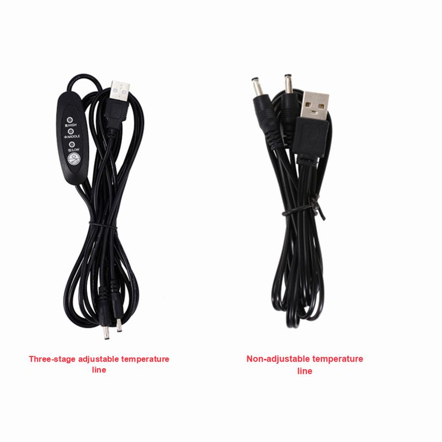 USB Heated Gloves Winter Warm Control Touch Screen Office Outdoor Skiing Riding Anti-Slip Gloves