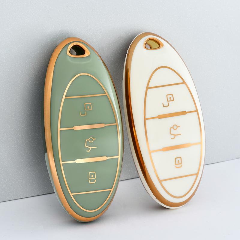 For FAW Besturn TPU Car Key Cover T77 Pro B70 T99 T55 T33 Auto Accessories Smart Remote Fobs Key Case Protector Keychain Holder