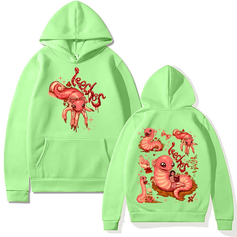 Melanie Martinez Pijawki Moda Nowe Bluzy Męskie Damskie Casualowa Bluza Polarowa Harajuku Estetyczna Odzież Pulowery