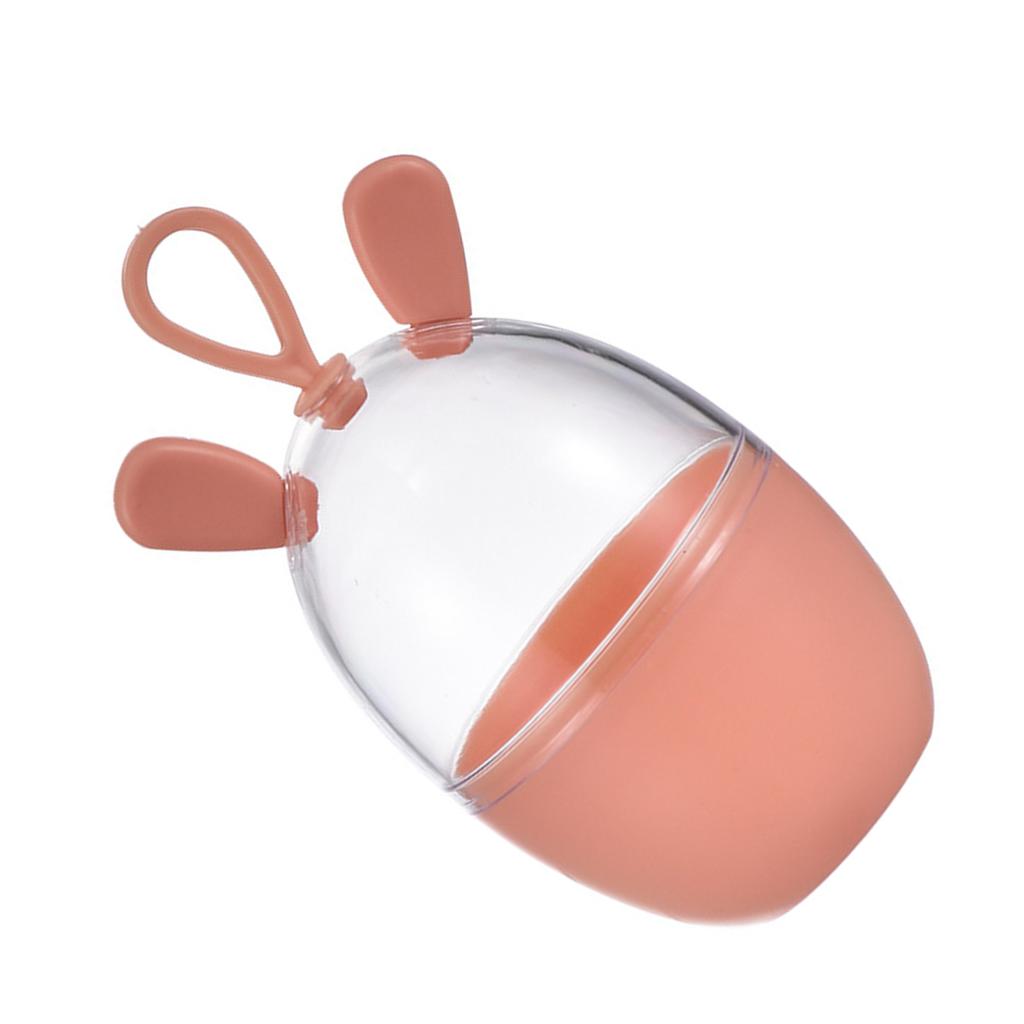 Makeup Sponge Holder Box Cartoon Shaped Dustproof Beauty Make Up Blender Case with Hanging Rope