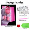 Disney Inside Out Pearl Art Kit Gaga Creative Pearl-Style Art Painting 5D DIY Pearl Embroidery Mosaic Cross-Stitch Kit for Home Decor