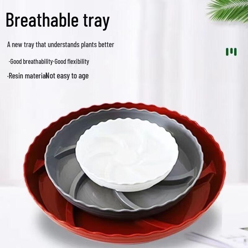 Breathable Plant Pot Drainage Tray