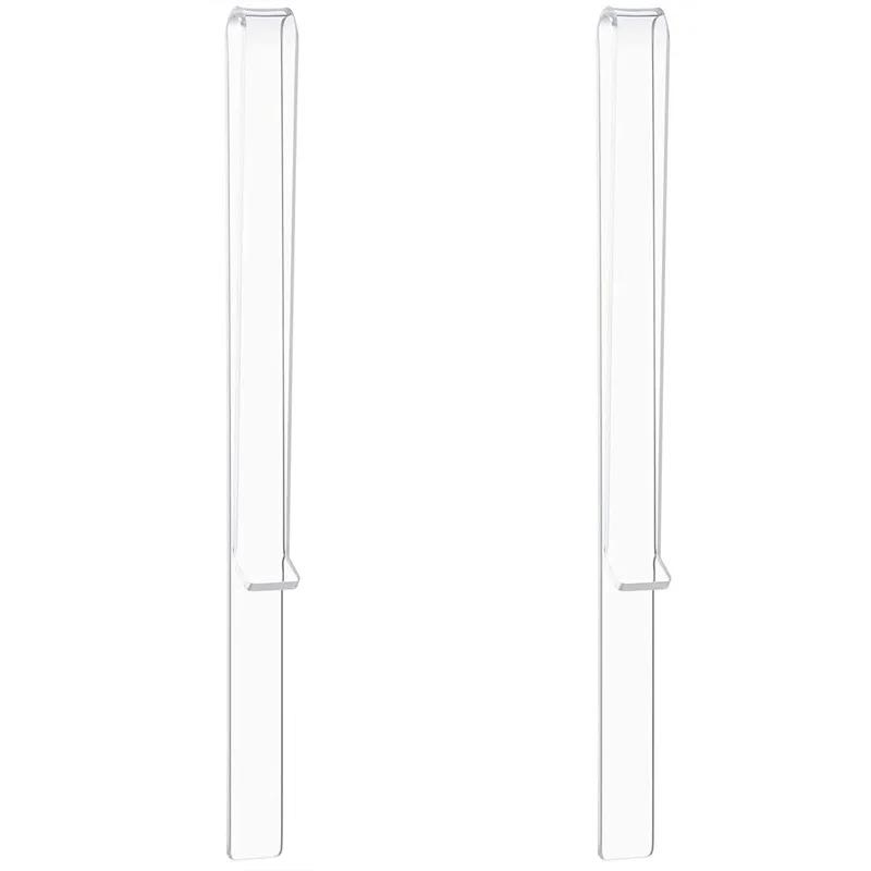 

2Pcs Music Stand Clips,acrylic Transparent Music Score Clips, Guitar and Piano Score Clips Music Page Holder Clips