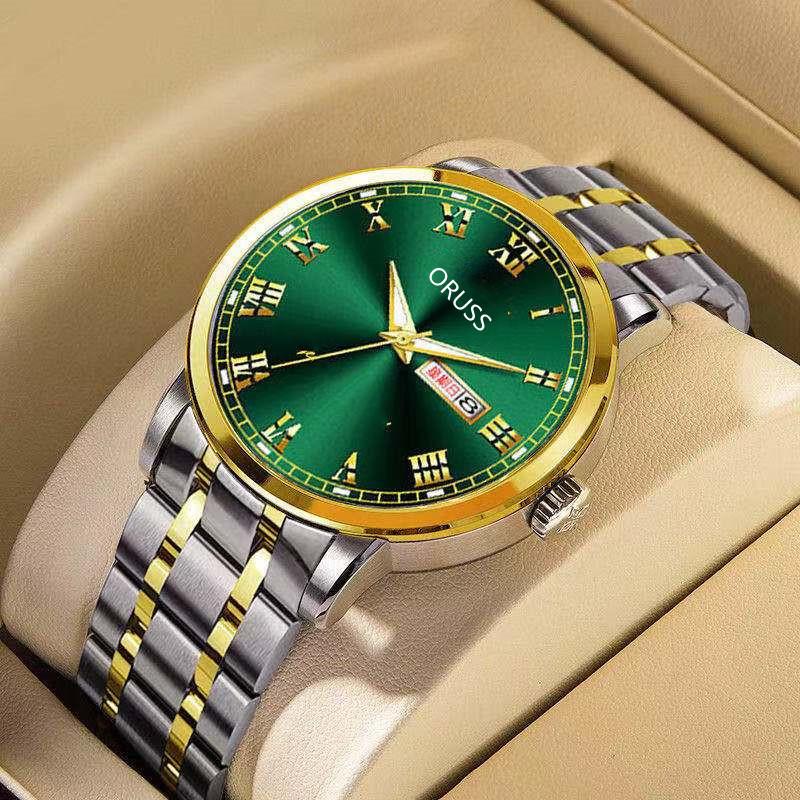 Fully Automatic Movement Watch Men'S Watch Luminous Waterproof Calendar High-End Handsome And Fashionable