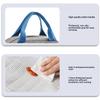 Portable Corduroy Lunch Bag Hand-held Large Capacity Insulated Lunch Box Aluminum Foil Lunch Box Bag