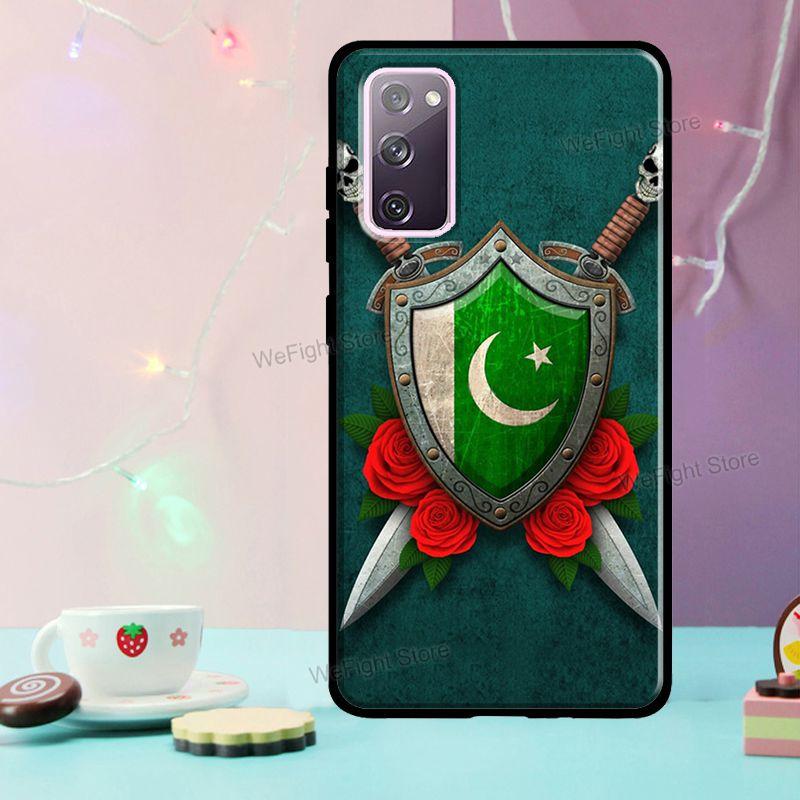 Etui z flagą Pakistanu dla Samsunga Galaxy S22 Ultra S20 S21 FE S8 S9 S10 S22 Plus Note10 Note20 Ultra