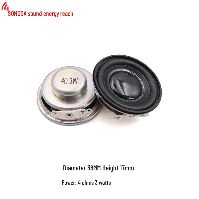 High Power 4 Ohm 3W & 5W Full Range Mini Speaker Horn (Sizes: 31/36/40/45/50/4040/5252)