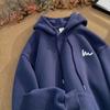 2025 Men's Oversized Korean Lazy Style Hoodie - Autumn/Winter Trend