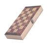 3in1 Portable Wooden Chessboard Folding Board Chess Game For Party Family Activities (29*29cm)