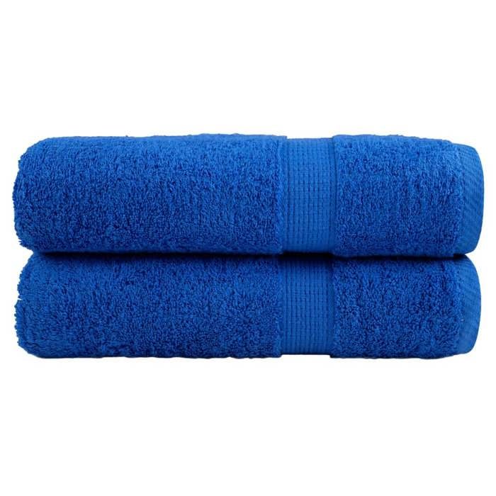 VidaXL Serviettes de Douche de Qualité Supérieure 2 pcs, Draps de Bain, Serviettes d'Invité, Serviettes de Salle de Bain 137188