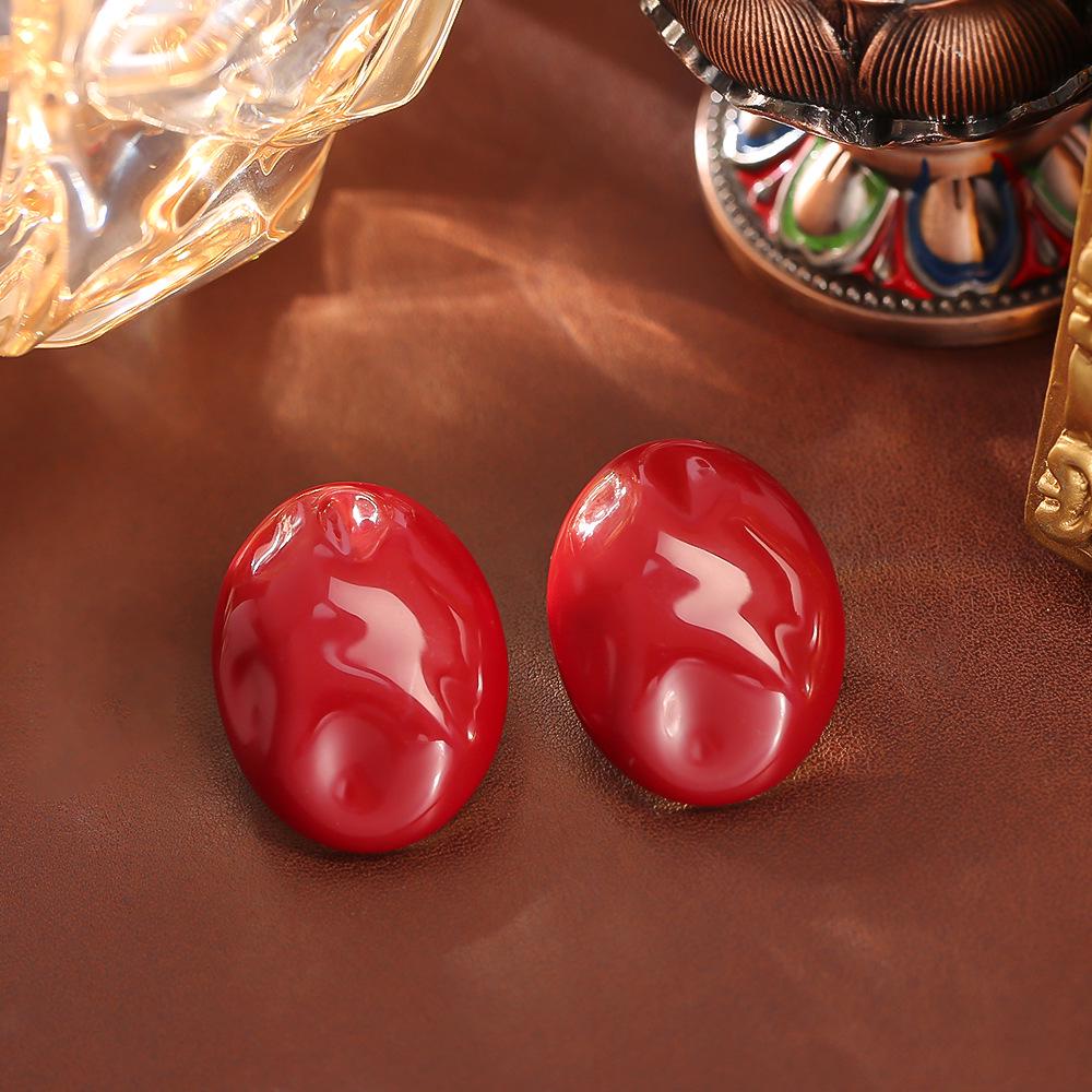 Baroque Pearl Stud Earrings - High-End Fashion, Elegant Style, 925 Silver Needle